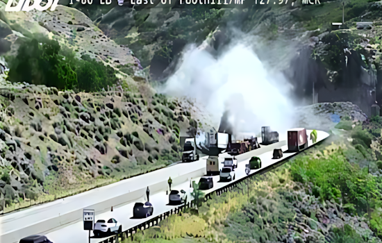 Semi Truck Fire on I-80 Near Parleys Canyon Causes Major Traffic Delays