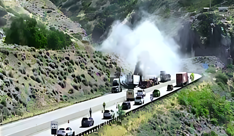 Semi Truck Fire on I-80 Near Parleys Canyon Causes Major Traffic Delays