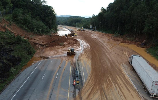 Severe Weather from Hurricane Helene Causes Interstate 40 Collapse, Prompting Closures in Tennessee and North Carolina