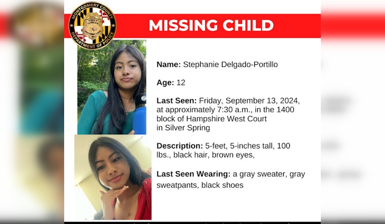 Silver Spring Community Rallies Behind Search for Missing 12-Year-Old Stephanie Delgado-Portillo