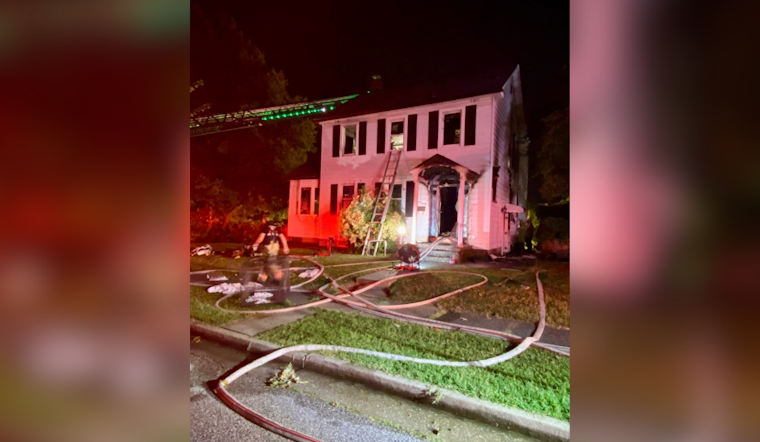 Six Hospitalized Following Early Morning House Fire in Dundalk, Investigation Underway