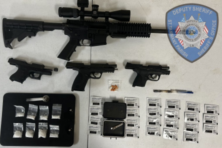 Slidell Man Charged with Multiple Drug Offenses in St. Tammany Parish Narcotics Investigation