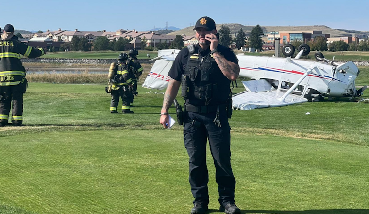 Small Plane Crash-Lands on Golf Course Near Centennial Airport, Minor Injuries Reported