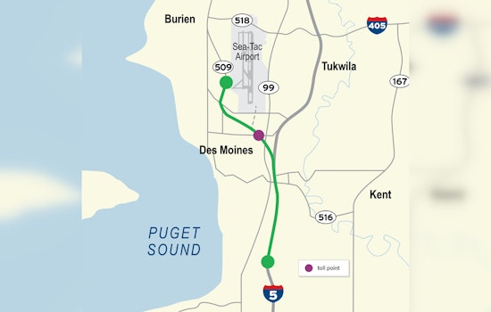 South King County Launches Final Stage of SR 509 Expansion to Link with I-5, Set to Enhance Regional Transport by 2028