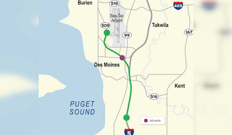 South King County Launches Final Stage of SR 509 Expansion to Link with I-5, Set to Enhance Regional Transport by 2028