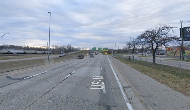 Speeding Car Collides With School Bus on US-131 in Grand Rapids, Injuring Four and Leaving No Students Onboard