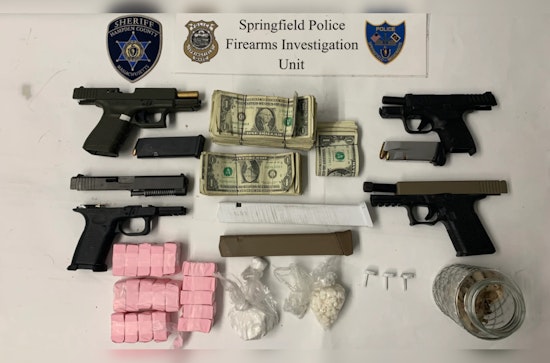 Springfield Police Dismantle Major Illegal Firearms and Drug Ring with Three Suspects Arrested