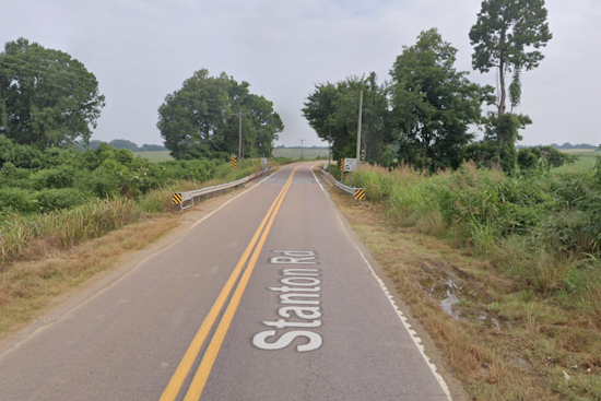 SR 222 Over Little Laurel Creek in Fayette County Temporarily Closed for Bridge Construction