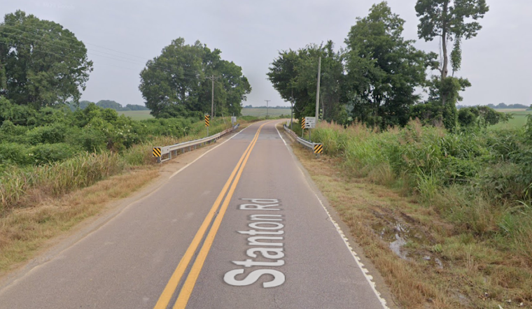 SR 222 Over Little Laurel Creek in Fayette County Temporarily Closed for Bridge Construction