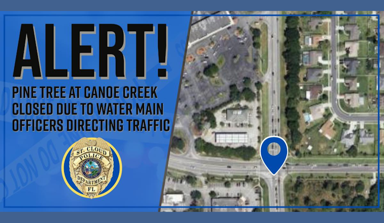 St. Cloud Intersection Closed and Residents On Alert After Water Main Break
