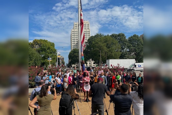 St. Louis Mayor Tishaura O. Jones Commemorates Hispanic Heritage Month with Flag Raising Ceremony