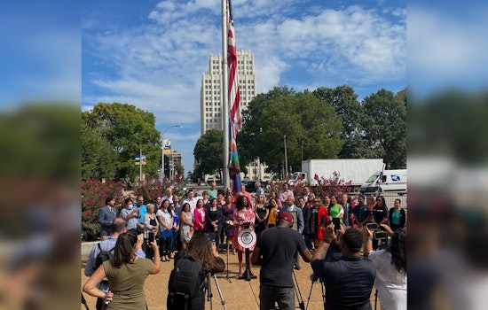 St. Louis Mayor Tishaura O. Jones Commemorates Hispanic Heritage Month with Flag Raising Ceremony