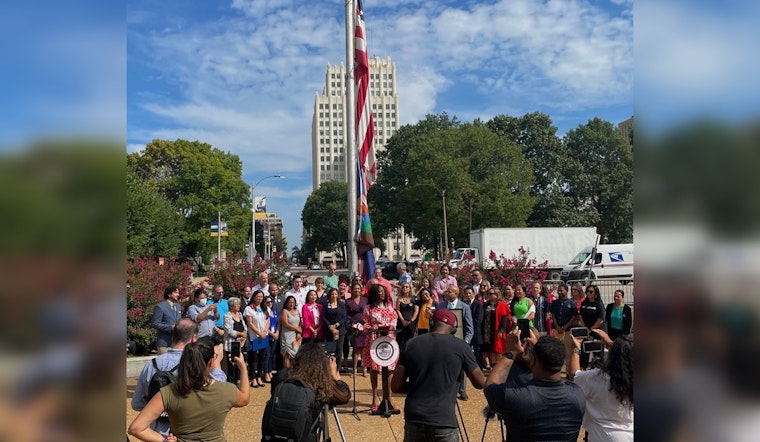 St. Louis Mayor Tishaura O. Jones Commemorates Hispanic Heritage Month with Flag Raising Ceremony