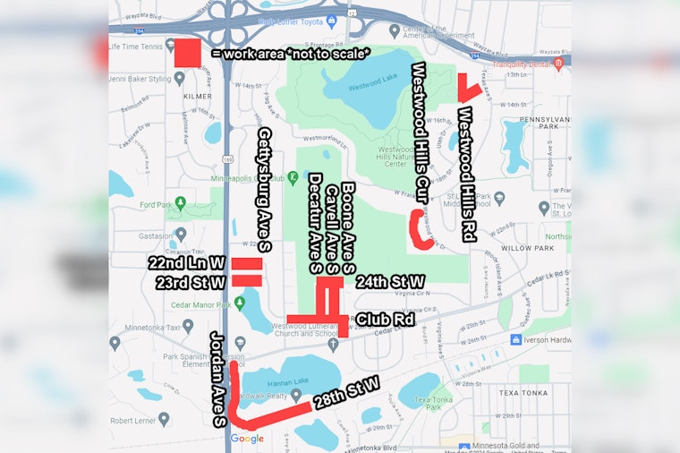 St. Louis Park Expecting Traffic Disruptions During CenterPoint Energy Gas Main Upgrades