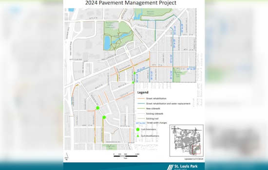 St. Louis Park Pavement Project Advances, Construction Updates and Timelines for Community Awareness