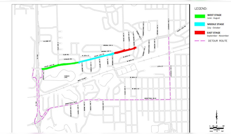 St. Louis Park Residents Brace for Continued Disruption with Cedar Lake Road Construction