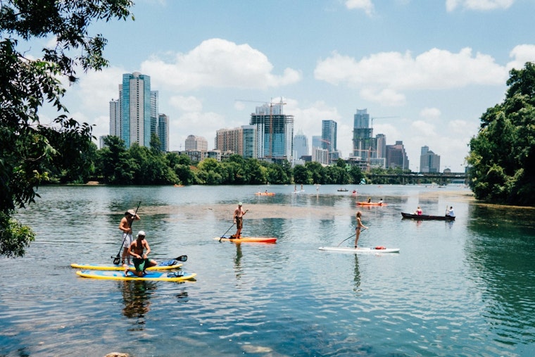 Stand-Up Paddleboarders Embark on 21-Mile Lake Austin Journey to Raise $1.4M for Cancer Support at 15th Annual Dam That Cancer Event