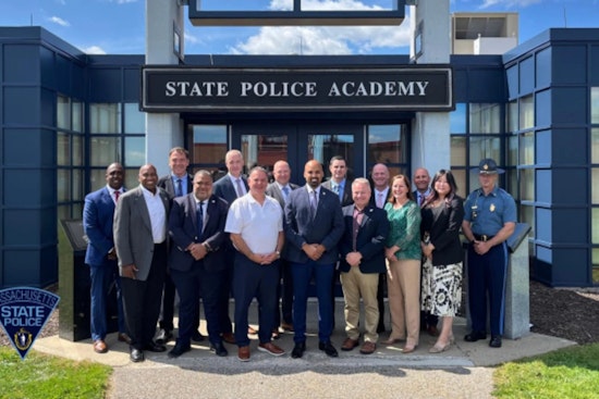 State Lawmakers Tour New Braintree Police Academy to Understand Officer Training and Community Policing Goals