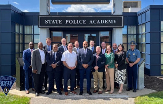 State Lawmakers Tour New Braintree Police Academy to Understand Officer Training and Community Policing Goals