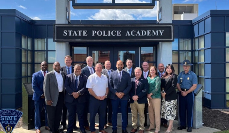 State Lawmakers Tour New Braintree Police Academy to Understand Officer Training and Community Policing Goals