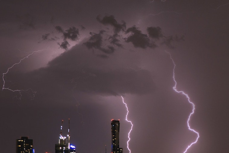 Steady Showers and Thunderstorms to Persist in Philadelphia, Mild Weekend Ahead