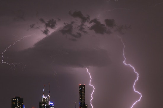 Steady Showers and Thunderstorms to Persist in Philadelphia, Mild Weekend Ahead