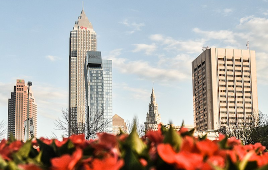 Sunny Skies Over Cleveland as High Pressure Promises Dry and Warm Week Ahead