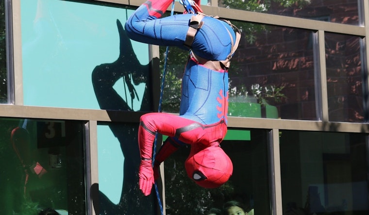 Superhero Spectacle Delights Patients at Dell Children's Medical Center in Austin