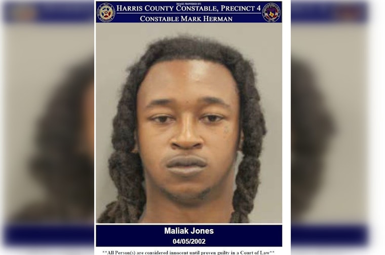 Suspected Individual Maliak Jones Arrested in Katy on Warrants for Evading and Unlawful Weapon Carry