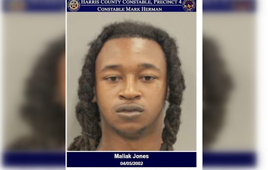Suspected Individual Maliak Jones Arrested in Katy on Warrants for Evading and Unlawful Weapon Carry