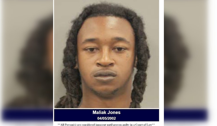 Suspected Individual Maliak Jones Arrested in Katy on Warrants for Evading and Unlawful Weapon Carry