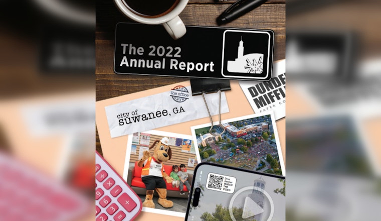 Suwanee Clinches 2024 Savvy Award with Creative "The Office" Annual Report