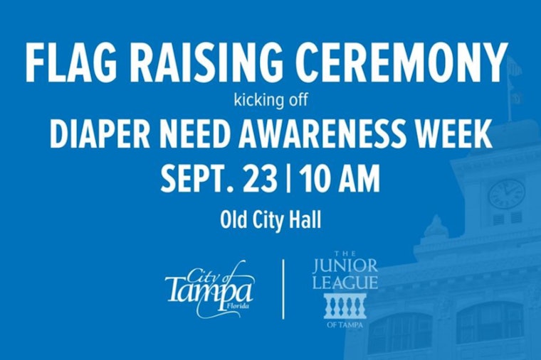 Tampa Rallies Support for Families During National Diaper Need Awareness Week With Donation Drive and Landmark Illuminations