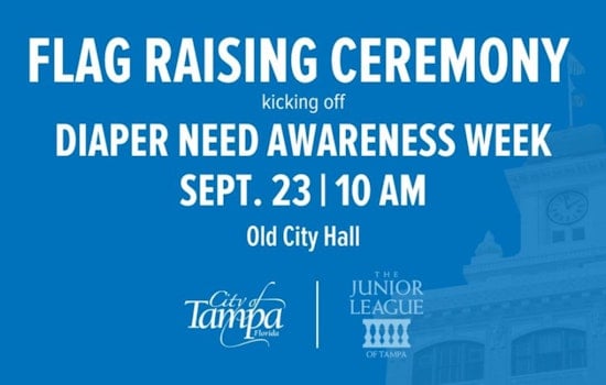 Tampa Rallies Support for Families During National Diaper Need Awareness Week With Donation Drive and Landmark Illuminations