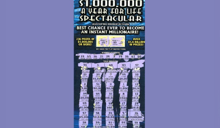 Tampa Resident Strikes It Rich with $1 Million Scratch-Off Win from Gainesville Publix