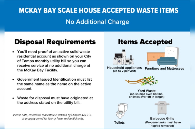 Tampa's McKay Bay Scale House Resumes Regular Hours for Improved Waste Disposal Service