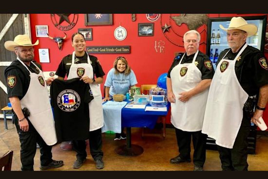 Tarrant County Sheriff's Office Partners with POAF to Support Injured Officers at "Dining for Heroes" Event