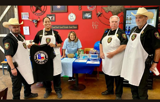 Tarrant County Sheriff's Office Partners with POAF to Support Injured Officers at "Dining for Heroes" Event