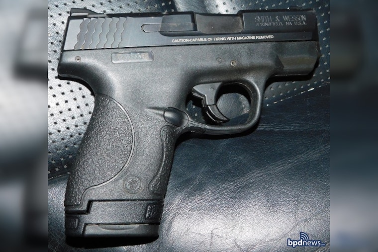 Taunton Man Charged with Firearms Offenses After South Boston Traffic Stop Reveals Stolen Weapon
