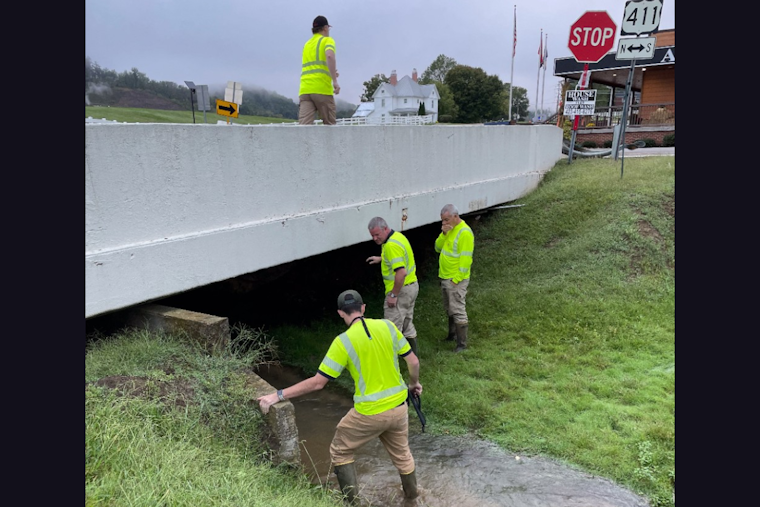 TDOT Strike Force and Bridge Crews Mobilize for Post-Hurricane Recovery in East Tennessee