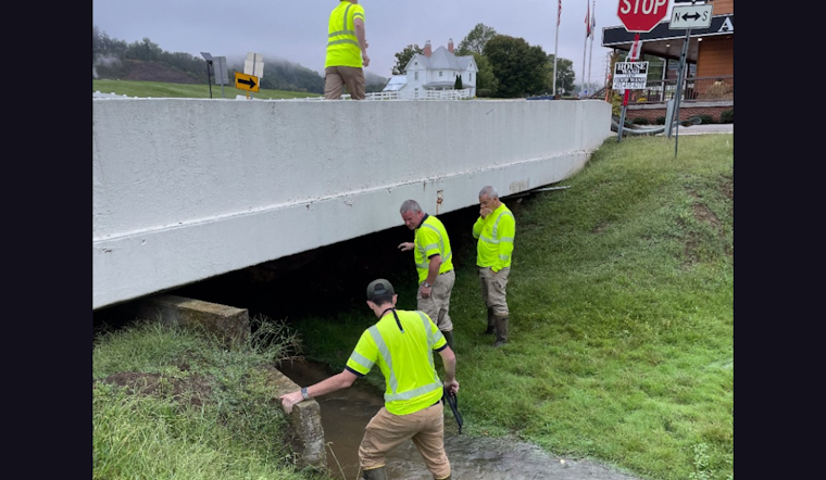 TDOT Strike Force and Bridge Crews Mobilize for Post-Hurricane Recovery in East Tennessee