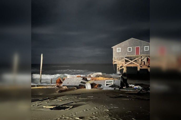 Third Outer Banks Home Succumbs to Atlantic, Cape Hatteras National Seashore Urges Caution amid Cleanup in Rodanthe
