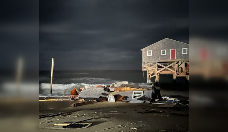 Third Outer Banks Home Succumbs to Atlantic, Cape Hatteras National Seashore Urges Caution amid Cleanup in Rodanthe