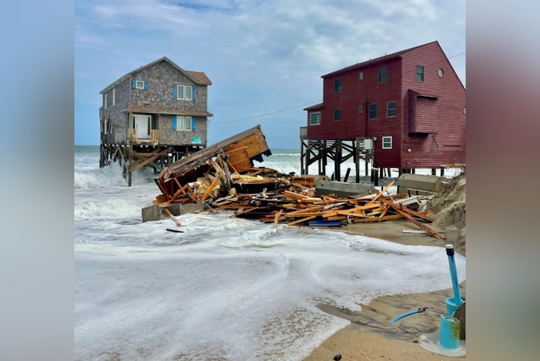 Third Rodanthe Home Collapses into Sea as Coastal Erosion Escalates and Officials Urge Caution in Affected Areas