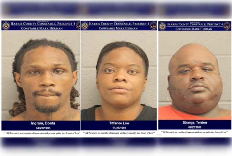 Three Suspects Arrested in Spring Cypress Road Academy Store Theft, One Charged with Assault on Police Officer