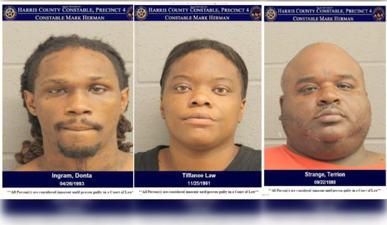 Three Suspects Arrested in Spring Cypress Road Academy Store Theft, One Charged with Assault on Police Officer