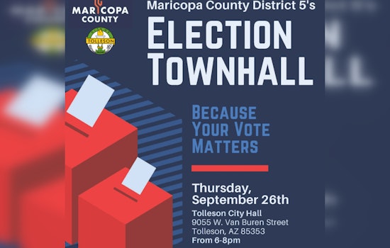 Tolleson and Maricopa County Collaborate on Voter Preparation with Upcoming Election Town Hall