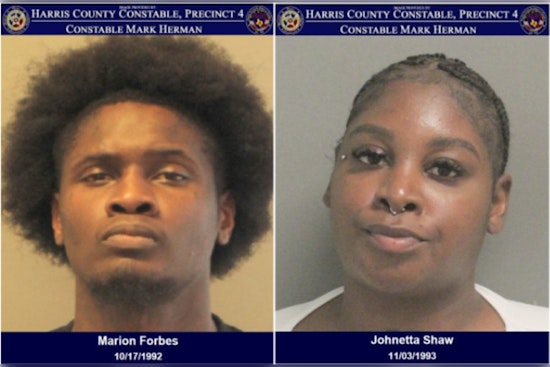 Two Arrested During Traffic Stop on Spring Stuebner Road, One Faces Felony Assault Warrant, Other Hindered Police