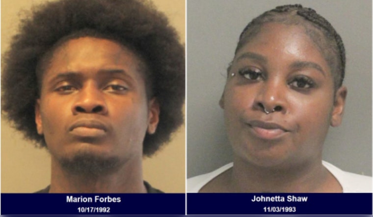 Two Arrested During Traffic Stop on Spring Stuebner Road, One Faces Felony Assault Warrant, Other Hindered Police