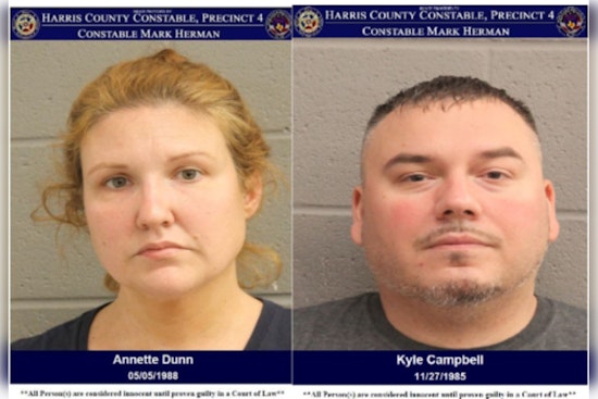 Two Arrested in Harris County Disturbance: Woman Charged With Assaulting Officer, Man Accused of Child Injury